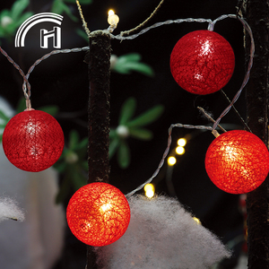 Nhà Máy Giá Chất lượng cao ngoài trời Vườn Glow LED bông bóng chuỗi Lights - Product Image 4