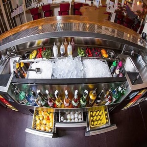 <span class=keywords><strong>Comptoir</strong></span> de <span class=keywords><strong>bar</strong></span> commercial personnalisé Offre Spéciale équipement de <span class=keywords><strong>bar</strong></span> <span class=keywords><strong>professionnel</strong></span> <span class=keywords><strong>comptoir</strong></span> de <span class=keywords><strong>bar</strong></span> multifonctionnel en acier inoxydable portable - Product Image 2