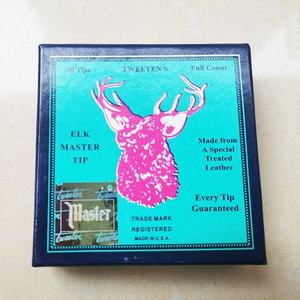 Taco <span class=keywords><strong>de</strong></span> punta <span class=keywords><strong>de</strong></span> cuero negro para piscina 9mm 10mm 8 punta <span class=keywords><strong>de</strong></span> pistola <span class=keywords><strong>de</strong></span> billar para deportes <span class=keywords><strong>de</strong></span> billar - Product Image 4