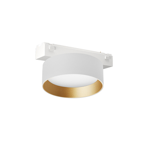 PNY En gros Rail magnétique 7 mm de largeur 4 voies pour éclairage encastré intérieur (magasin, musée) avec anneau doré 5W 8W - Product Image 2