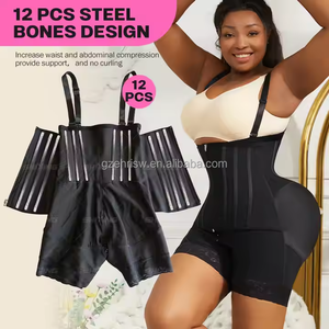 Prendas de compresión postoperatorias verificadas 3XL, moldeadores de liposucción, <span class=keywords><strong>Faja</strong></span> BBL, levantador de glúteos, ropa moldeadora colombiana, Fajas cortas - Product Image 3