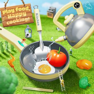 Ensemble de jouets de cuisine en plastique pour enfants filles garçons - Product Image 3