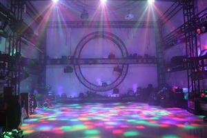 Luces de fiesta DJ animación 3D RGB Lazer iluminación de escenario DMX512 proyector de discoteca activado por sonido para Bar boda club nocturno espectáculo en vivo - Product Image 6