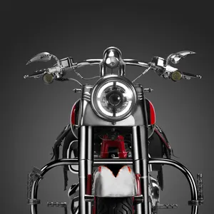 Harleey Davidson Street Glide 7 pulgadas LED faro 300% más brillante haz alto Fácil instalación producto motocicleta faro ámbar