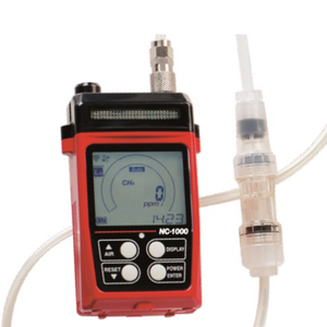 Riken Keiki Portable Gas Detector NC-1000 Long Drawing Possible with the <b>Pump</b> Booster Function - Product Image 4