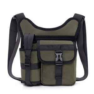 New Single Shoulder Crossbody Men Bag Water Cup Bag Outdoor Travel <b>Backpack</b> Durable and Waterproof Practical Bag - Product Image 2