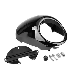 It is suitable for Harley 750 xl1200 883 retro motorcycle refitting headlamp hood fairing