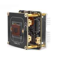 Modul Kamera CCTV IP AI IMX664 4MP 2K 30FPS Super Starlight 0.0001lux Chip HI3516DV500 Sensor CMOS 1/1.8 Inci DC12V