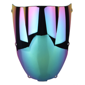 Parabrisas de Motocicleta RACEPRO ABS, Parabrisas de Doble Burbuja para <span class=keywords><strong>Kawasaki</strong></span> <span class=keywords><strong>Ninja</strong></span> <span class=keywords><strong>ZX6R</strong></span> ZX-6R 2000 2001 <span class=keywords><strong>2002</strong></span> - Product Image 6