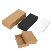 Vente en gros, vente en gros, carte-cadeau pliable, couleur unie, couvercle et Base en papier, boîtes d'emballage, boîtes deux pièces