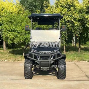 Carrito de Golf Utilitario de Gran Altura de Masa Rodante, Neumáticos Todoterreno para Lodo, Ideal para Transporte Diario de Invitados en Parques y Propiedades - Product Image 6