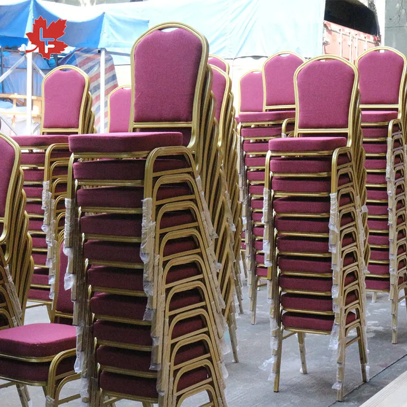 Fabrika malzemeleri düşük fiyatlar yüksek kalite istiflenebilir düğün sandalyesi otel restoran kapalı düğün kırmızı ziyafet sandalye