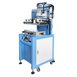 Semi-Automatic Single Color Paper Card Film Screen Printing Machine New Flat Screen Vacuum Table <b>Glass</b> Farm Engine Label Printer - Product Image 6