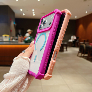 เคสใสสำหรับไอโฟน 15 พร้อมมุมกันกระแทกและป้องกันกล้อง, สำหรับไอโฟน 17 โปรแม็กซ์ เคส 2 in 1 - Product Image 5