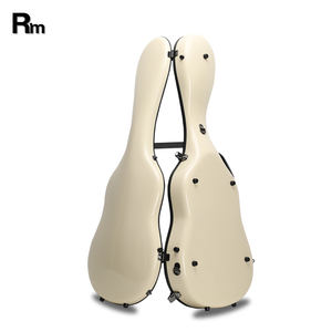 SUN 02-C3 Usine <span class=keywords><strong>de</strong></span> gros Étui pour <span class=keywords><strong>guitare</strong></span> <span class=keywords><strong>classique</strong></span> en <span class=keywords><strong>fibre</strong></span> <span class=keywords><strong>de</strong></span> <span class=keywords><strong>verre</strong></span> Étui pour instruments <span class=keywords><strong>de</strong></span> musique <span class=keywords><strong>de</strong></span> haute qualité Étui pour <span class=keywords><strong>guitare</strong></span> crème - Product Image 4