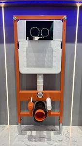 GL-002-BLACK che giấu Phễu thoát nước phòng tắm nhà vệ sinh tấm vuông với Dual Push nút Hot Bán <span class=keywords><strong>Glass</strong></span> Flush mạ - Product Image 5