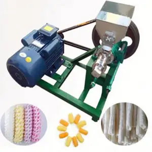 Cheese cereal puffed corn snacks production line flakes sticks extruder food making machine corn puffs snack making machines