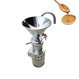 Rectifieuse de traitement de sésame broyeur de tahini petite machine de fabrication automatique de beurre de cacahuète au lait de karité