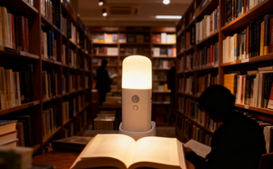 6 Inch LED Motion Sensor Night Light USB Rechargeable Dimmable Portable <b>Lamp</b> 1200Mah <b>Battery</b> <b>for</b> Bedroom <b>Living</b> <b>Room</b> Hallway - Product Image 6