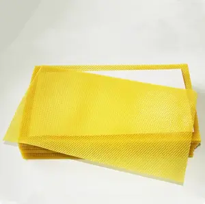 Pure beeswax comb foundation sheet