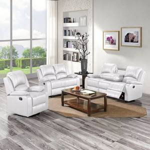Sofá Reclinable Manual Moderno, Silla de Cuero con Cojín de Aire, Muebles de Sala de Estar de Lujo, Ajustable - Product Image 2