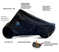 Nouvelle taille personnalisée étanche Weatherall Plus Can-Am Spyder Rt 3-Wheel Touring Motorcycle Full Cover
