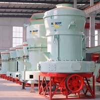 Broyeur Raymond à haute pression YGM avancé pour le broyage de barite, 80-325 Mesh, pour le forage pétrolier et gazier avec équipement minier industriel