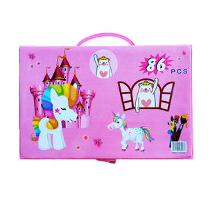 86 Stuks Tekening Schilderij Aangepaste Doos Verpakking Plastic Kleur Materiaal Oorsprong Type Schrijven Kleurrijk Kunstset Voor Kinderen - Product Image 6