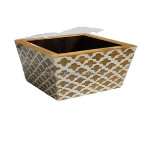 Portalápices de resina de alta calidad, organizador de bambú, accesorio de escritorio de almacenamiento de oficina, modelo elegante, patrón para manualidades, regalos - Product Image 6