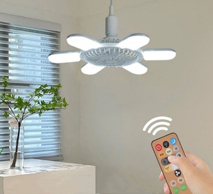 Plafoniere per soggiorno moderno ventilatore a soffitto con luce <span class=keywords><strong>Led</strong></span> presa ventilatore da soffitto con luce - Product Image 5