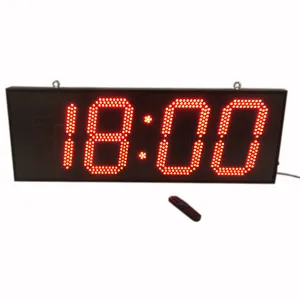 12 inch 4 digits LED outdoor large alarm clock magnum clock