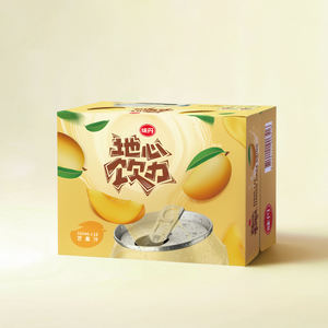 Bebida de Fruta con Sabor a Mango Suave para Distribución al por Mayor y Venta al por Menor en Latas - Product Image 1