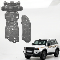 Placa Protectora de Motor para Toyota RAV4, Highlander, 4Runner, C-HR, Fortuner, Rush, Land Cruiser, Prado, LC120, LC200, LC250, LC300