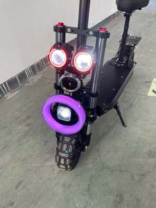 Monopattino Elettrico Pieghevole di Alta Qualità con Doppio Motore da 2400W, Autonomia di 90Km, Velocità Massima 70km/h, con Sedile per Adulti - Product Image 4