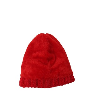 Chunky Knitted Beanie With Pom Pom Warm Winter Hat For Women Navy Blue Cotton Cute Style - Product Image 4