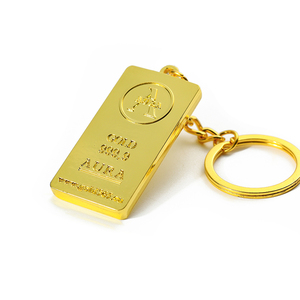 Llavero Personalizado de Fabricantes Chinos, Llavero de Oro con Letras, Nombre, Logotipo en Relieve, Aleación de Zinc, Hierro, <span class=keywords><strong>Metal</strong></span>, Bonito - Product Image 2