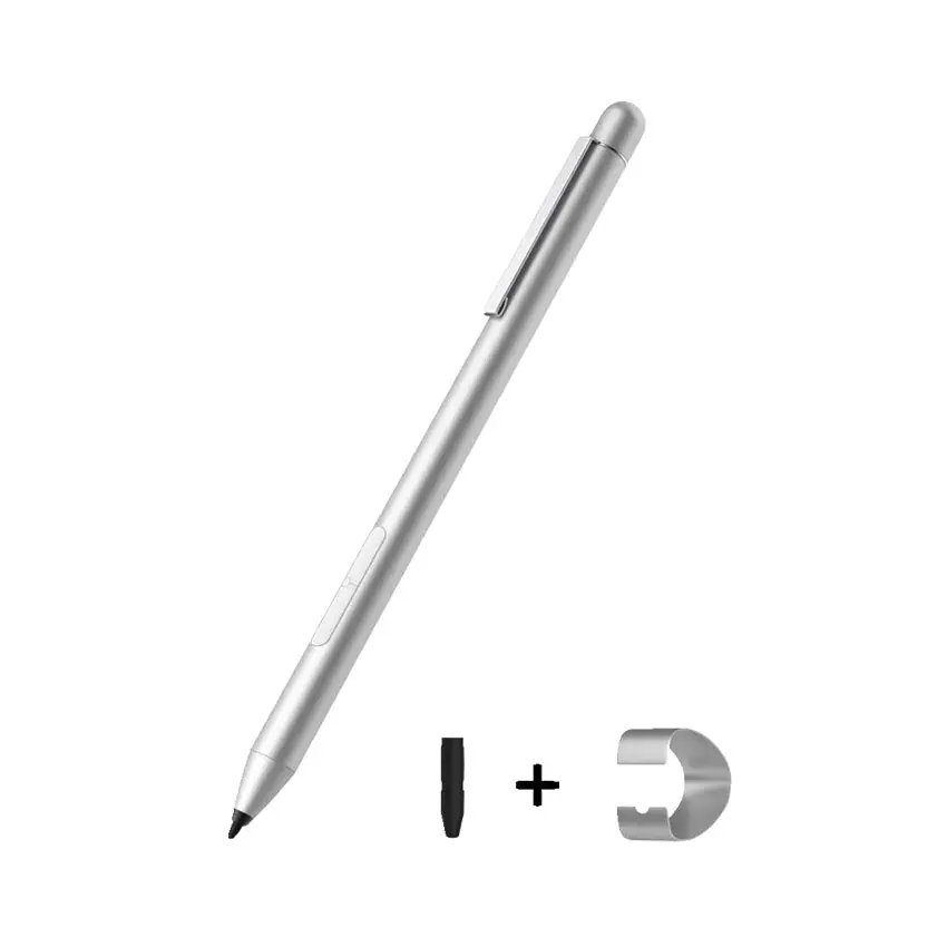 표면 프로 7/6/5/1024, 표면 노트북 용 4/3 레벨 압력이있는 HP 액티브 스타일러스 펜 태블릿 용 Microsoft Surface Pro 펜