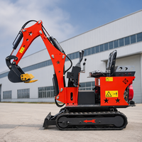 Mini-excavatrice sur chenilles SDLOT 1 tonne 2 tonnes 3 tonnes Moteur Cat CE EURO5 EPA Livraison gratuite pour la ferme