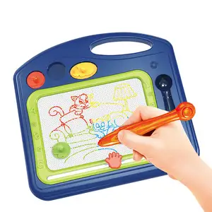 DIYEducational Toys-tablero de dibujo de pintura mágica brillante, juguete de aprendizaje de pintura de temperatura