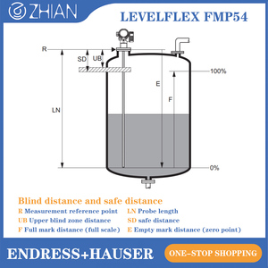 Máy phát mức sóng Radar có hướng dẫn E + H fmp54 endress + hauser cảm biến mức sóng Radar có hướng dẫn fmp54 máy phát mức vi sóng - Product Image 3