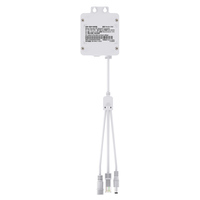 TUOSHI Adaptateur réseau Ethernet Usb C Type C vers Interface d'alimentation Rj45 Pd pour moniteur vers convertisseur de carte réseau sans fil Rj45