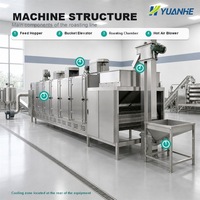 Machine commerciale de torréfaction et de rôtissage d'arachides, machine à rôtir les noix, machine à torréfier les noix multi-usages pour pistaches et graines de citrouille
