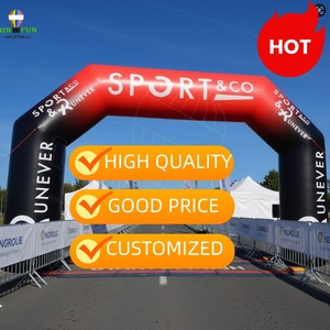 Voiture de course modèle arc gonflable Sports de plein air utilisé Gonflable porte <span class=keywords><strong>prix</strong></span> du fabricant avec souffleur - Product Image 6
