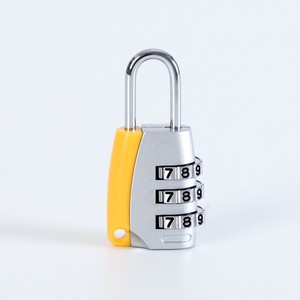 Combination Lock 32mm Length 25.5mm Width Zinc Alloy Resettable For <b>Locker</b> Suitcase Travel Use - Product Image 2