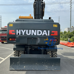 Grande stato di seconda mano escavatore usato <span class=keywords><strong>Hyundai</strong></span> escavatore ruota 210 usato <span class=keywords><strong>Hyundai</strong></span> escavatori in magazzino - Product Image 3