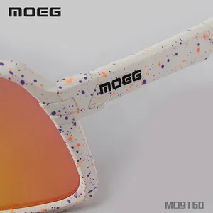 MOEG occhiali da ciclismo dal Design colorato occhiali da sole sportivi protezione UV occhiali da ciclismo antivento per la protezione degli occhi
