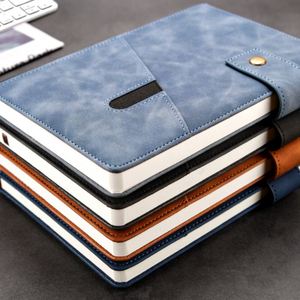 Factory Stock Pu Leather Blank Notebook Wholesale <b>A5</b> Hardcover Journal Travel Personal <b>Diary</b> for Office - Product Image 5