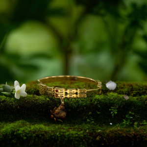 Fashion <b>Bangle</b> 316L Stainless Steel PVD Gold Plating Sustainable Resistant Jewelry Bracelet - Product Image 3