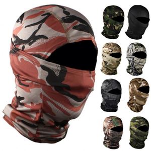 Hotsale Outdoor Eco-friendly Polyester Brown Hiking Knitted Custom Logo Mens Facemask Snood Winter Hats Skimask Balaclava Beanie - Product Image 4