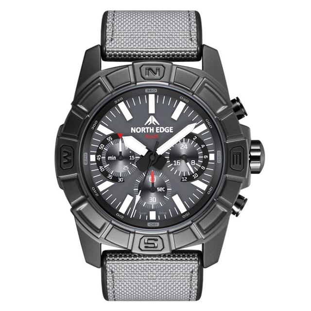 Dropshipping NORTH EDGE BLAZE Outdoor Waterproof Men Solar Charging Smart Adventures Sports Watch